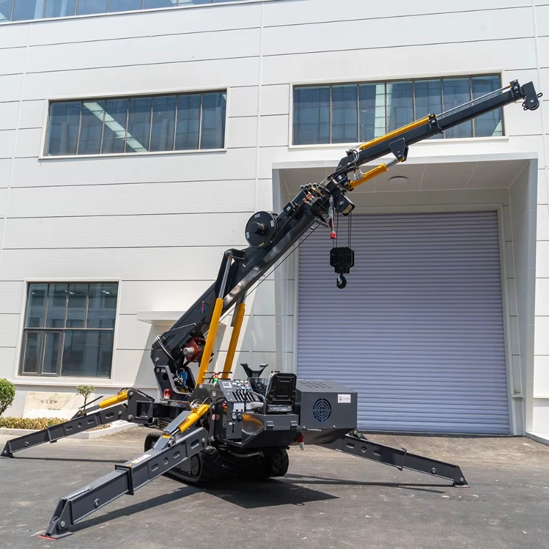 Heavy Equipment Electrical - Mini Spider Crane Compact Electric Hydraulic