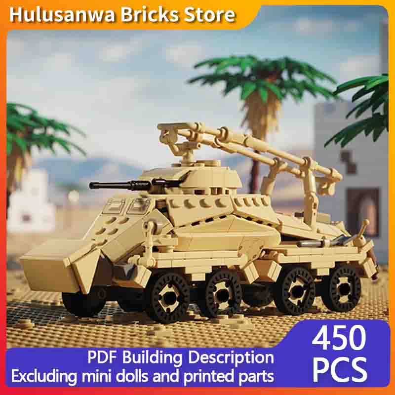 Heavy Equipment Armor - Heavy Armored Car Model MOC Building