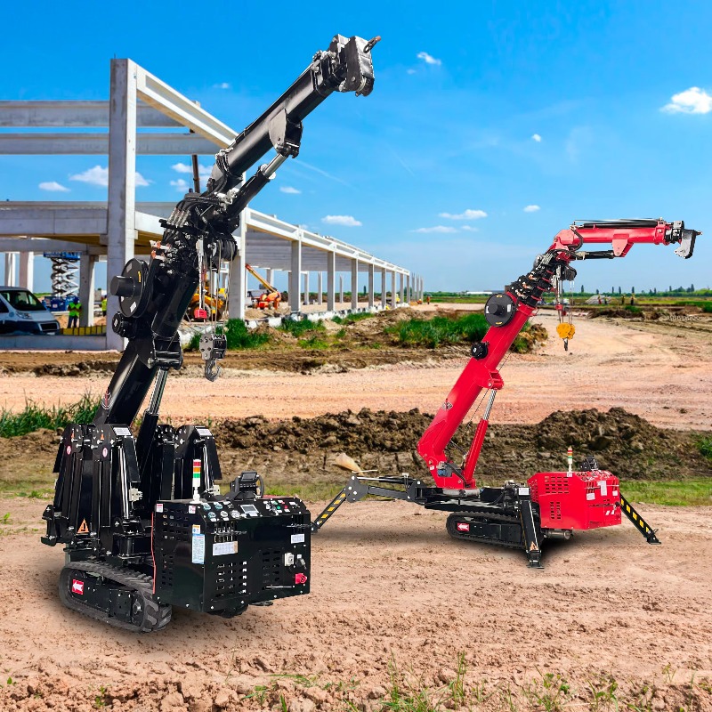 Heavy Equipment Electrical - Compact Mini Spider Crane Hydraulic Electric
