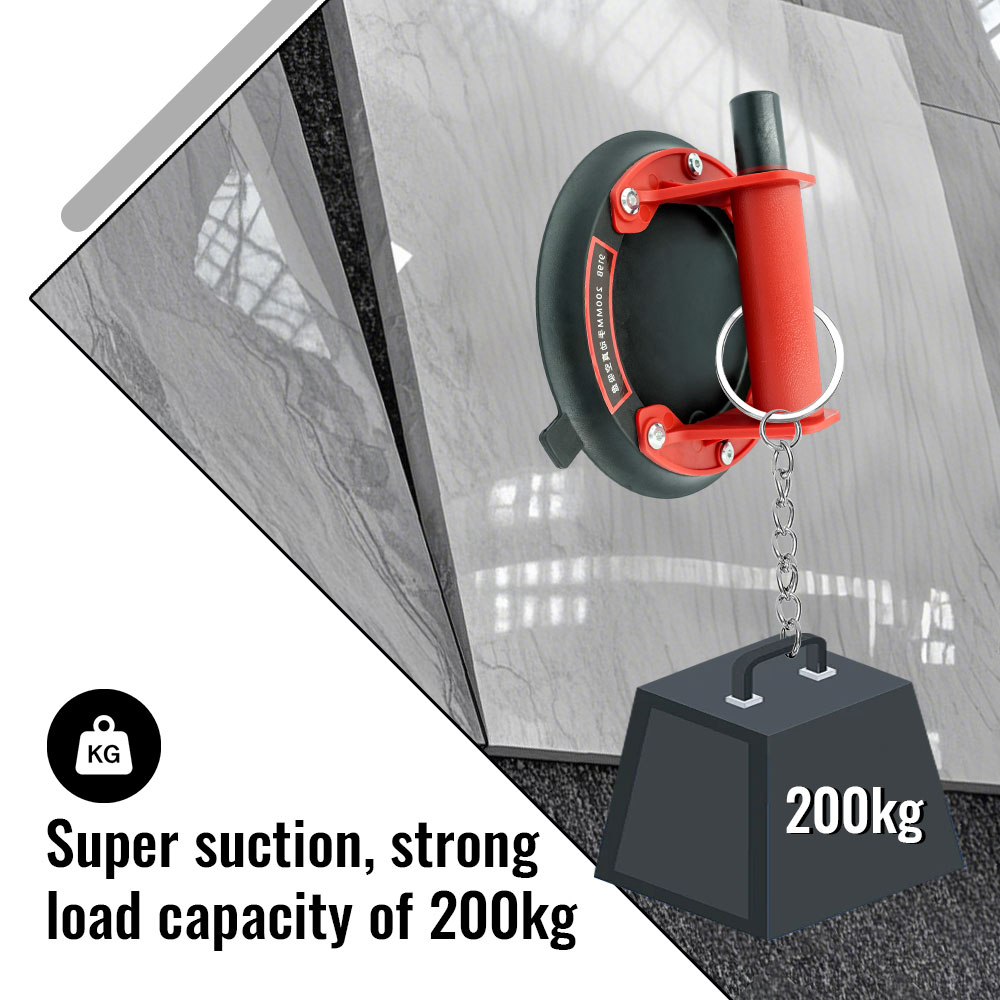 Vacuum Suction Cup Lifter - 8inch Strong Vacuum Suction Cup 200kg