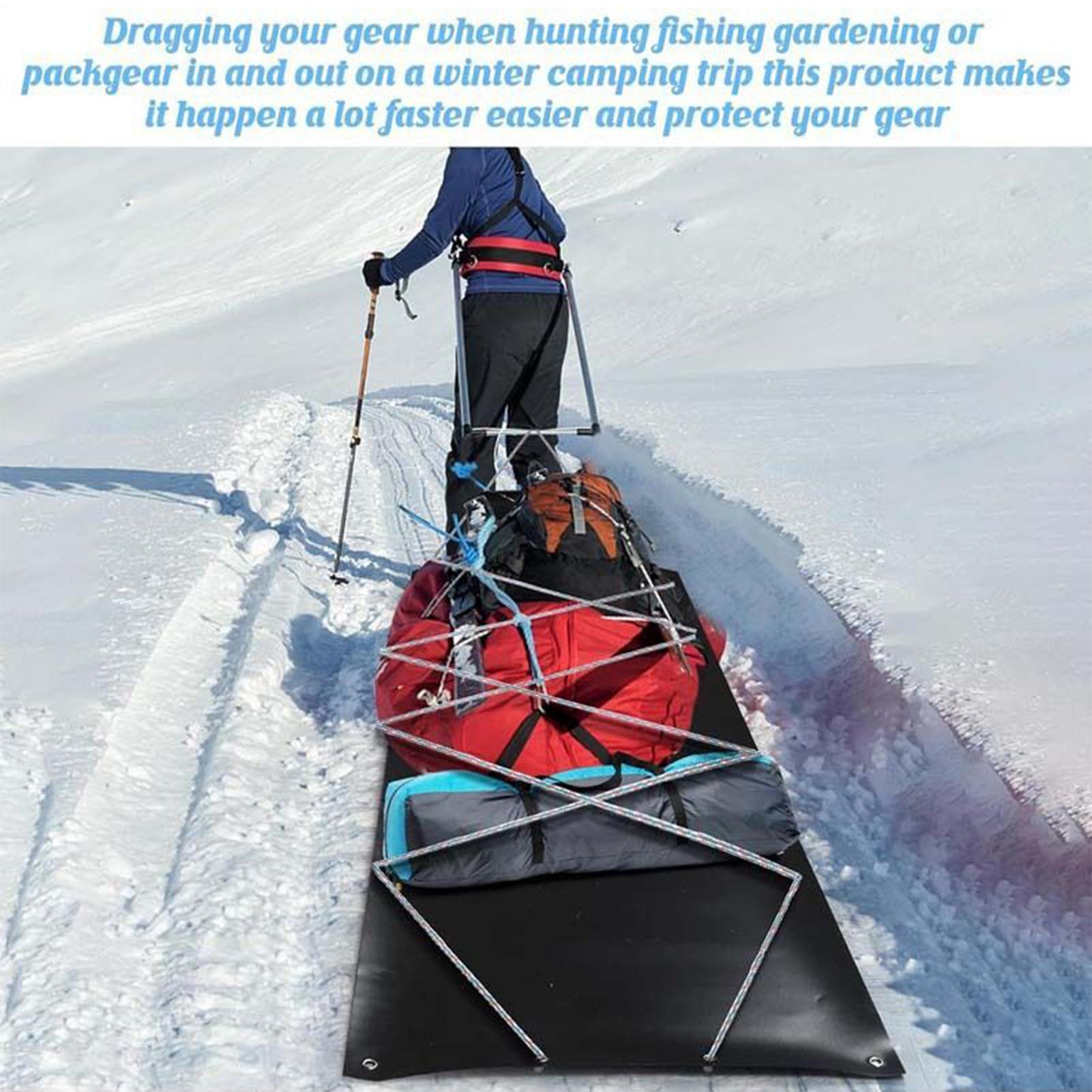 Heavy Equipment Hauler - Game Drag Sled Heavy Duty Game