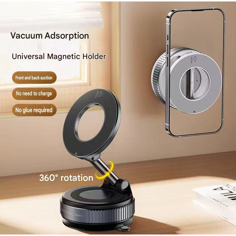 Foldable Magnetic Phone Holder - Vacuum Suction Cup Lifter ulasan dan harga