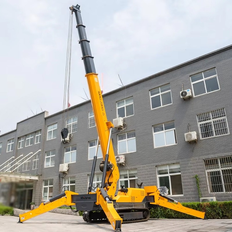 Mini Spider Crane Compact Elec - Heavy Equipment Electrical ulasan dan harga