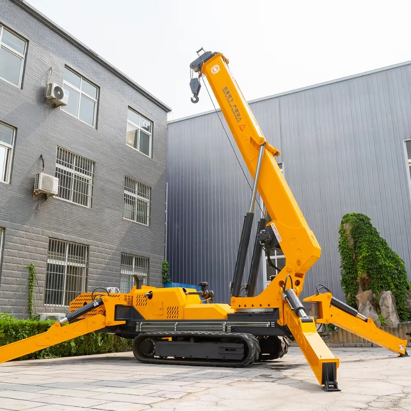 Mini Spider Crane Compact Elec - Heavy Equipment Electrical ulasan dan harga