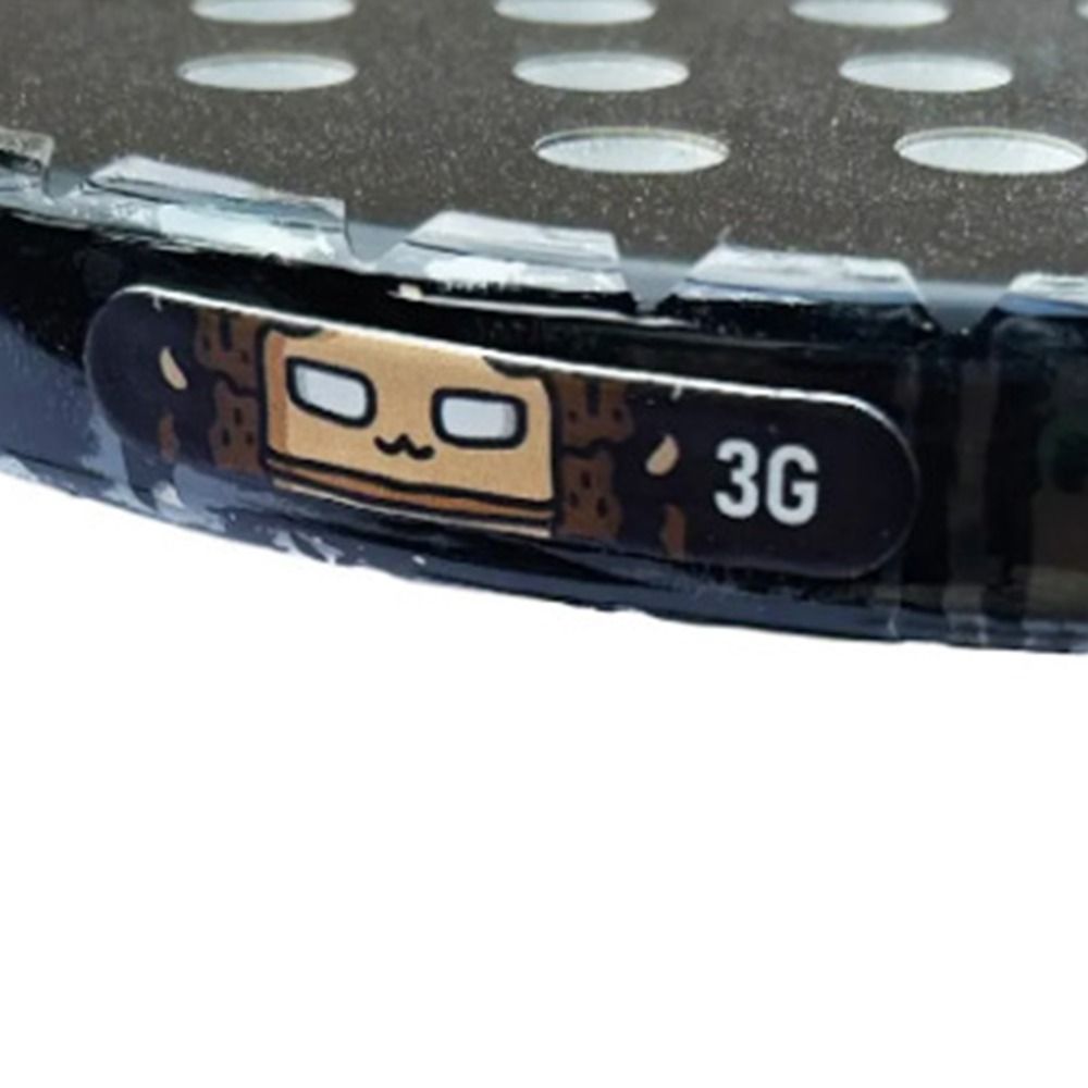6PCS Cartoon Tennis Racket Wei - Heavy Equipment Stickers ulasan dan harga
