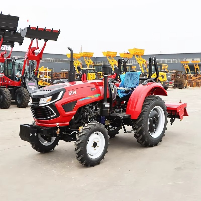 China Factory Price 4wd 50hp 6 - Tractor Backhoe ulasan dan harga