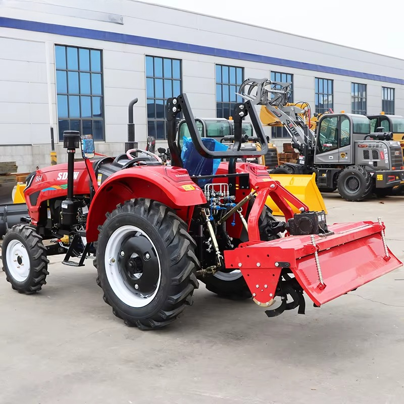 China Factory Price 4wd 50hp 6 - Tractor Backhoe ulasan dan harga