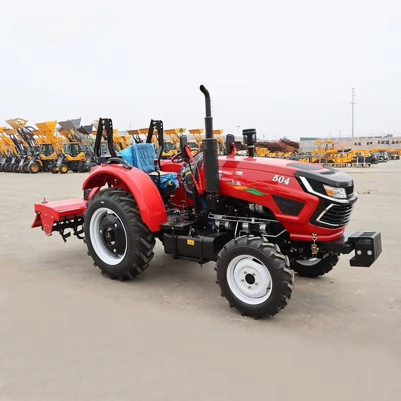 China Factory Price 4wd 50hp 6 - Tractor Backhoe ulasan dan harga