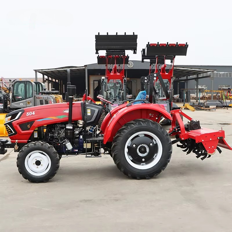 China Factory Price 4wd 50hp 6 - Tractor Backhoe ulasan dan harga