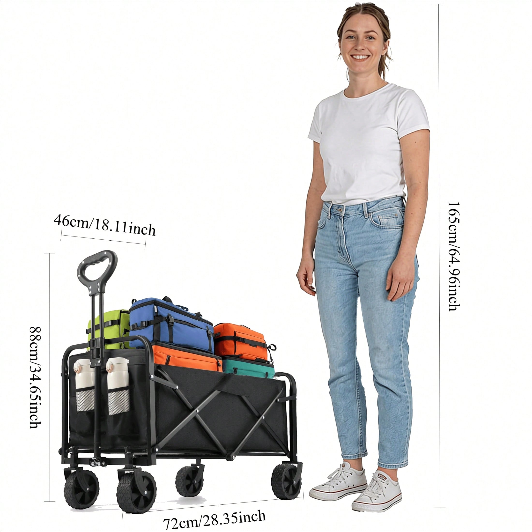 Camping Wagon All-Terrain Heav - Heavy Equipment Yard ulasan dan harga
