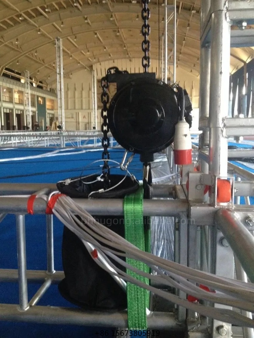 220V 500KG Lifting Crane Equip - Electric Chain Hoist ulasan dan harga