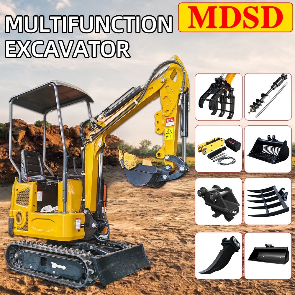 New 1.2 Ton Excavator Long Arm - Tractor Backhoe ulasan dan harga
