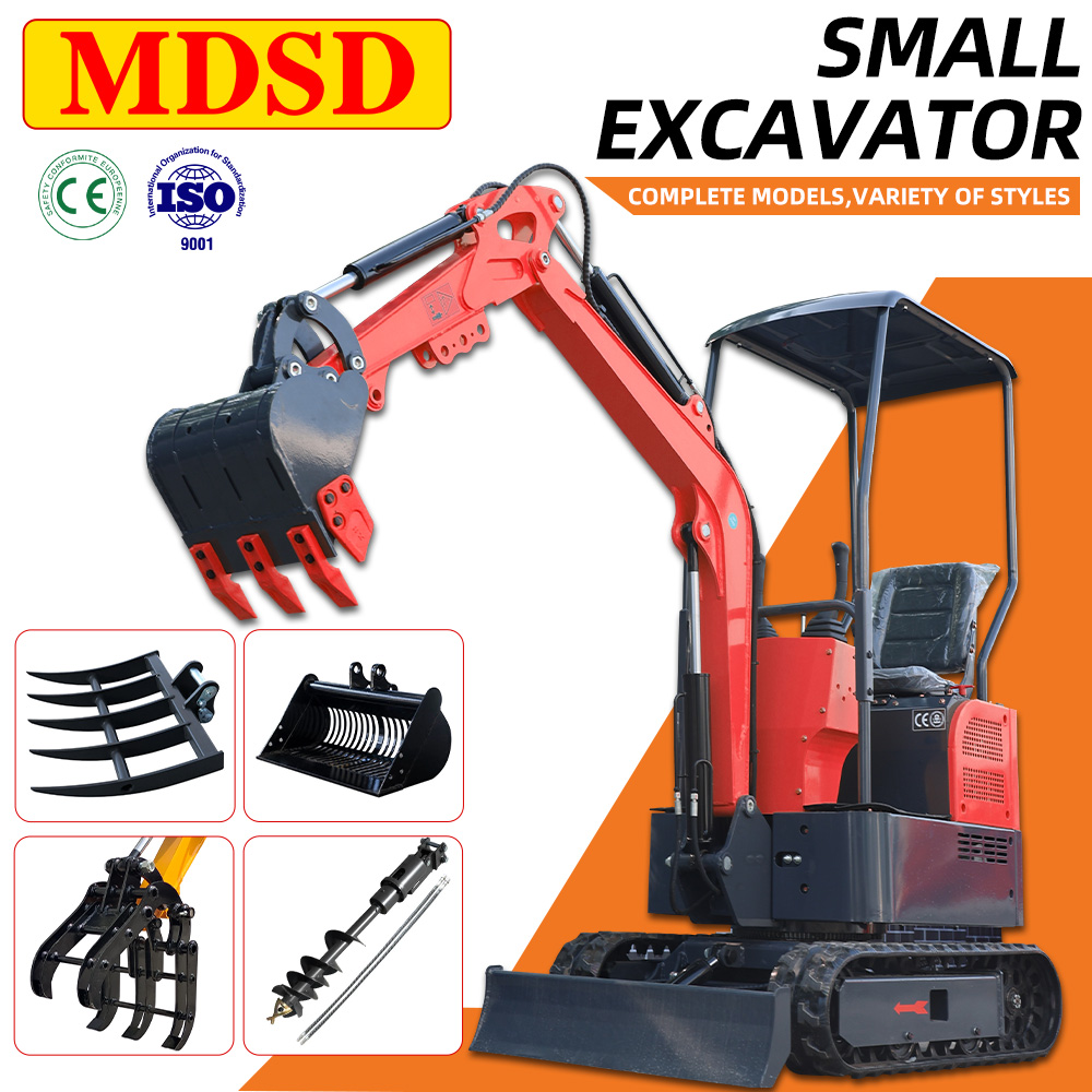 New 1.2 Ton Excavator Long Arm - Tractor Backhoe ulasan dan harga