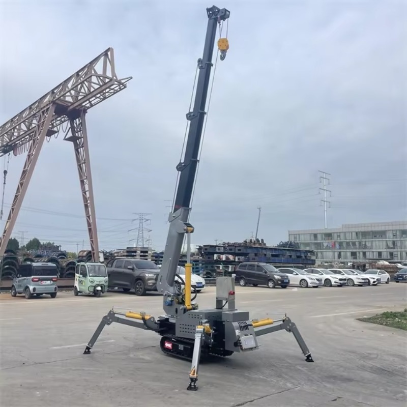 Compact Mini Spider Crane Hydr - Heavy Equipment Electrical ulasan dan harga