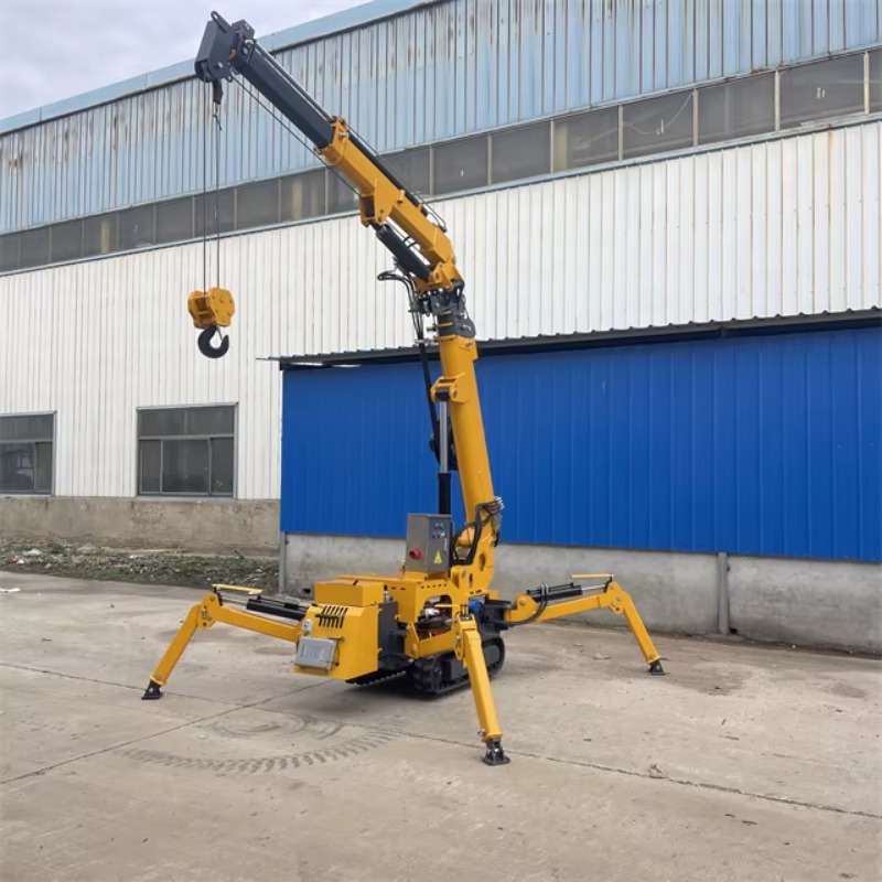 Compact Mini Spider Crane Hydr - Heavy Equipment Electrical ulasan dan harga