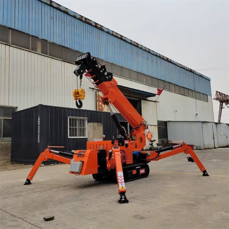Compact Mini Spider Crane Hydr - Heavy Equipment Electrical ulasan dan harga