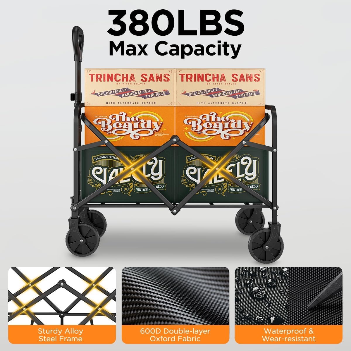 380LBS All Terrain Heavy Duty  - Heavy Equipment Yard ulasan dan harga