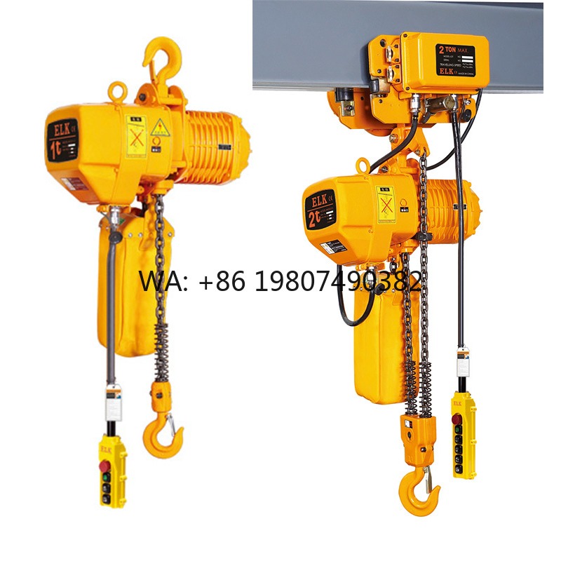 Dual Speed Electric Chain Hois - Heavy Equipment Electrical ulasan dan harga