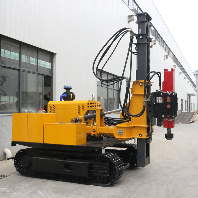 Hydraulic Solar Pile Driver Hi - Heavy Equipment Driver ulasan dan harga