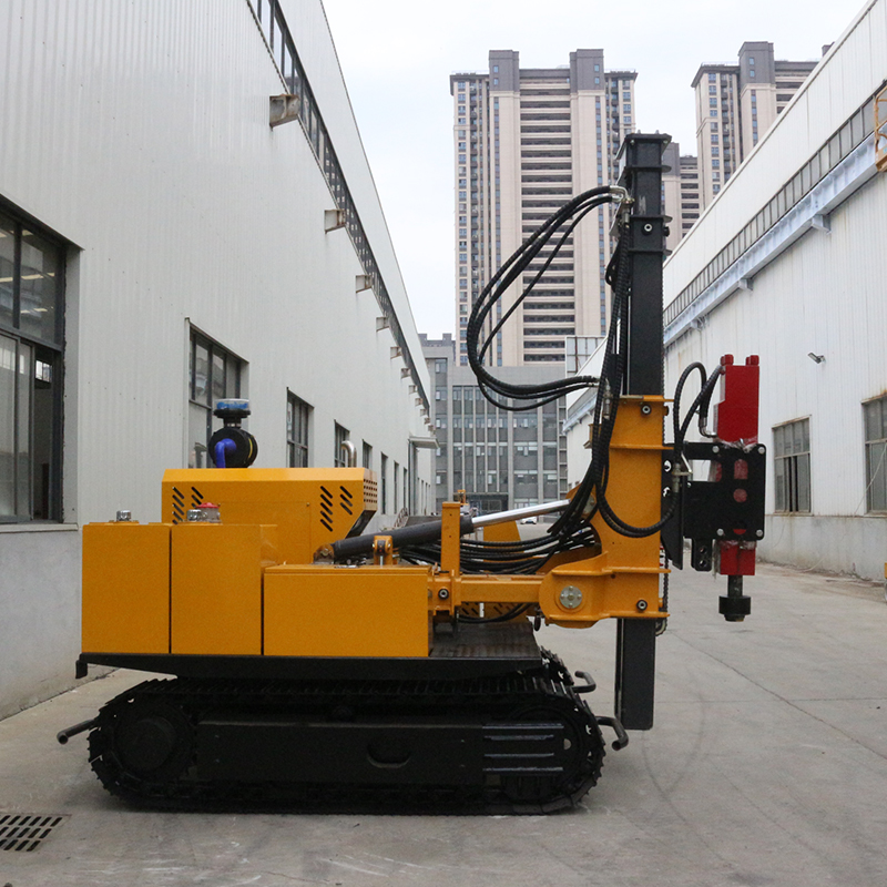 Hydraulic Solar Pile Driver Hi - Heavy Equipment Driver ulasan dan harga