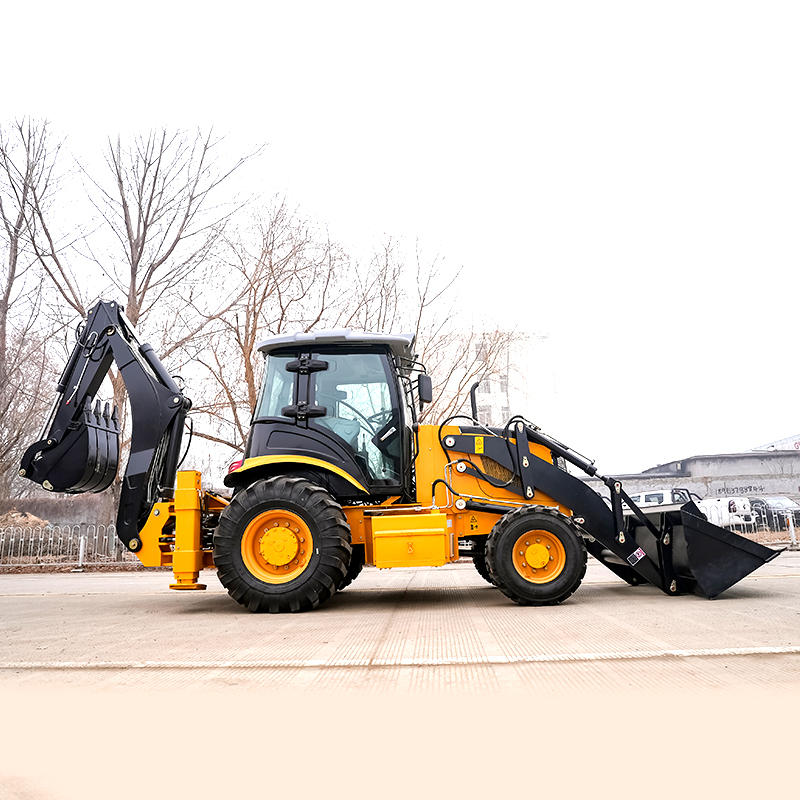 Smooth control system Hydrauli - Tractor Backhoe ulasan dan harga