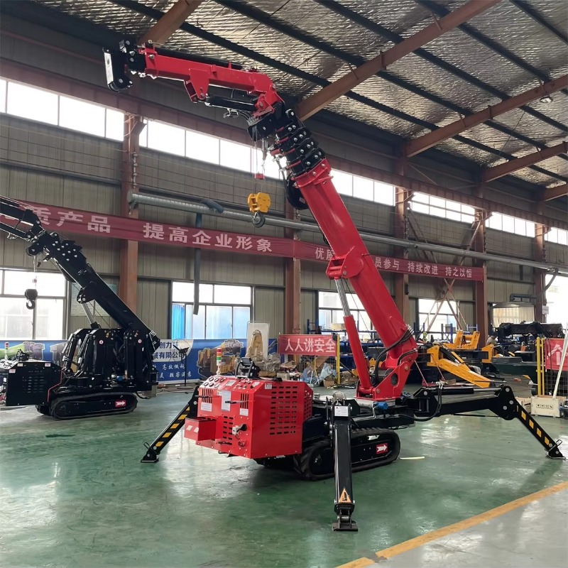 Compact Mini Spider Crane Hydr - Heavy Equipment Electrical ulasan dan harga
