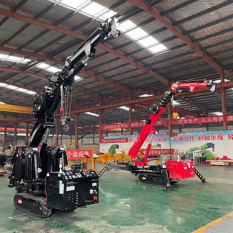 Compact Mini Spider Crane Hydr - Heavy Equipment Electrical ulasan dan harga