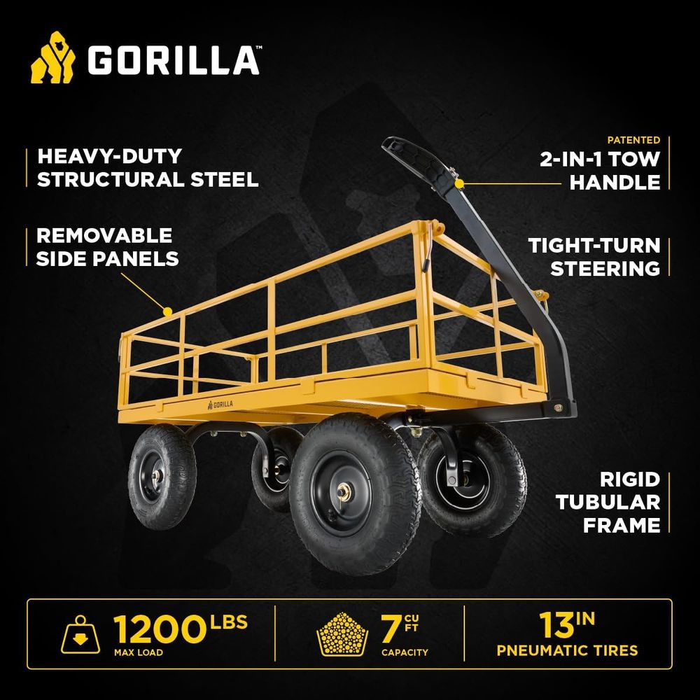 Heavy Duty, All Terrain Garden - Heavy Equipment Yard ulasan dan harga