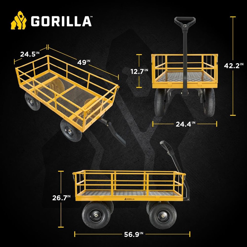 Heavy Duty, All Terrain Garden - Heavy Equipment Yard ulasan dan harga