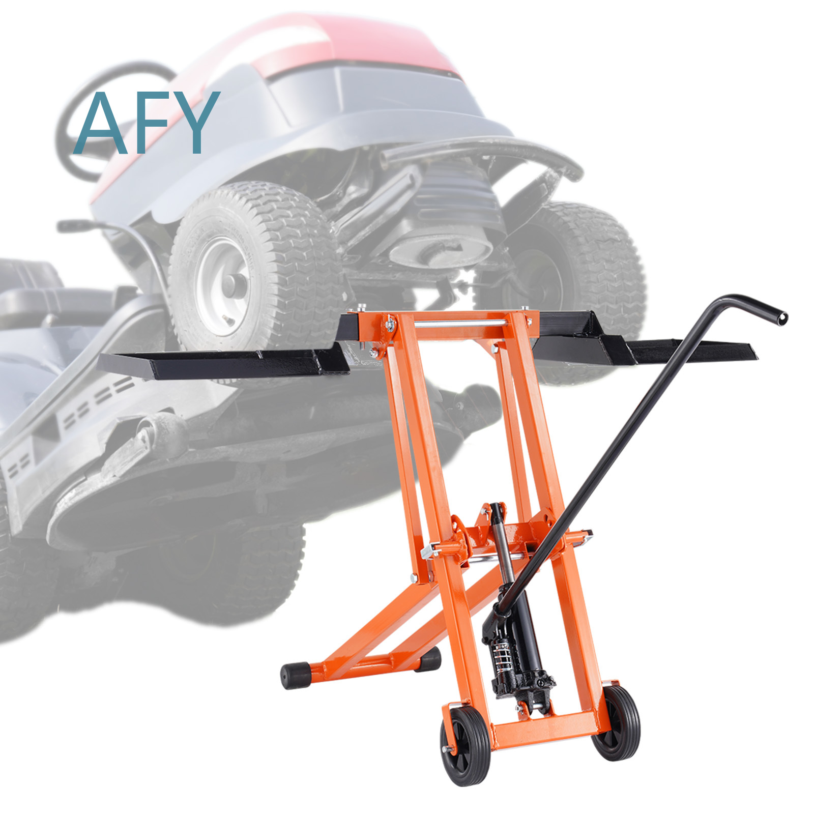 Hydraulic Lawn Mower Lift Jack - Heavy Equipment Yard ulasan dan harga