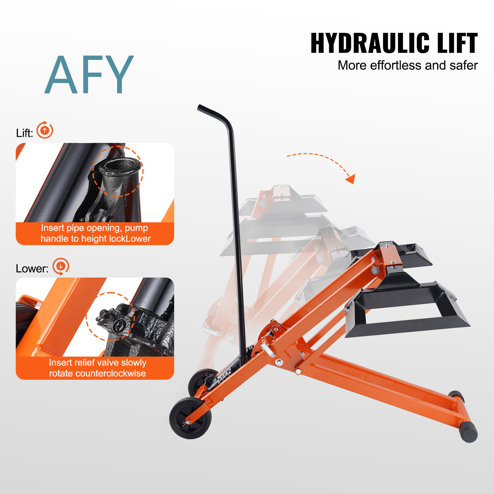 Hydraulic Lawn Mower Lift Jack - Heavy Equipment Yard ulasan dan harga