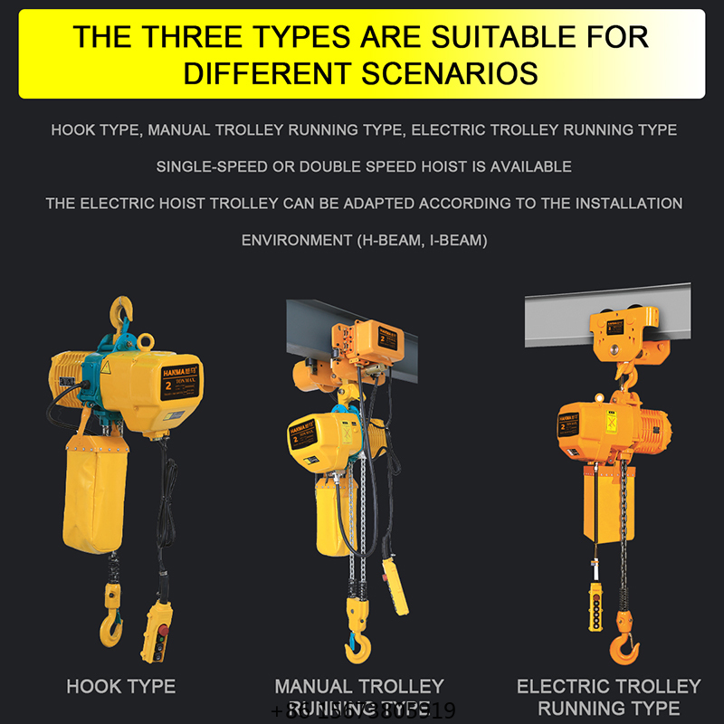 Chenli 0.5t 1.5ton 2 Ton 5t 7. - Electric Chain Hoist ulasan dan harga